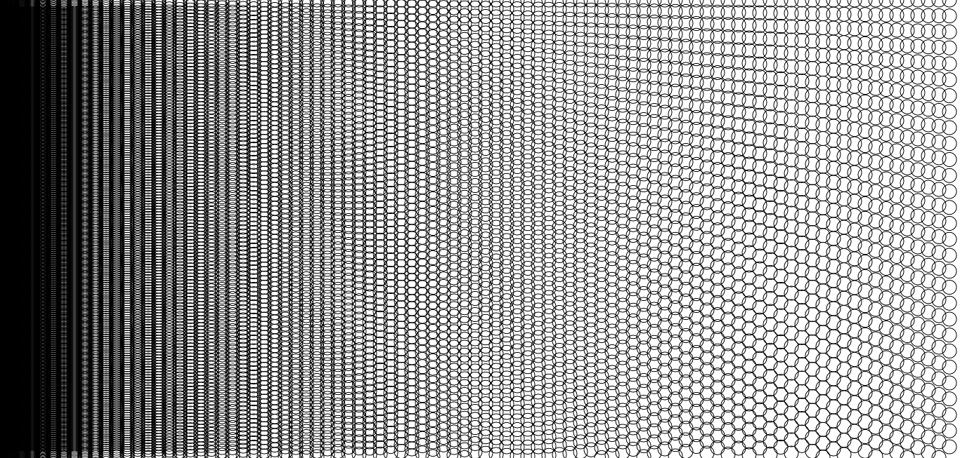 A bunch of circles