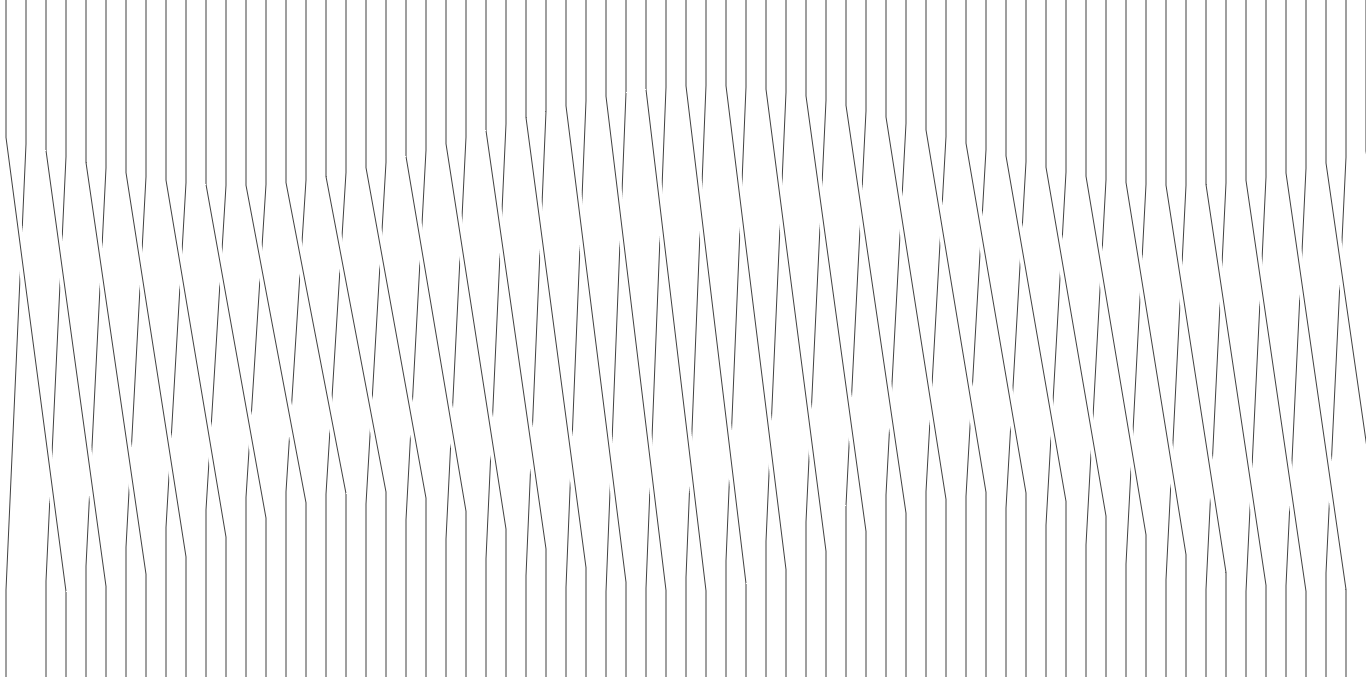Playing around with overlapping lines.
