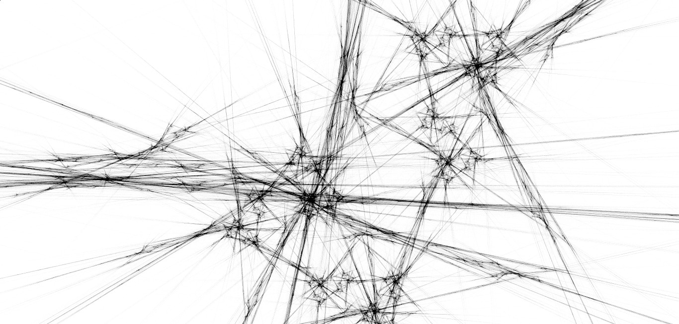 Spider web fractal