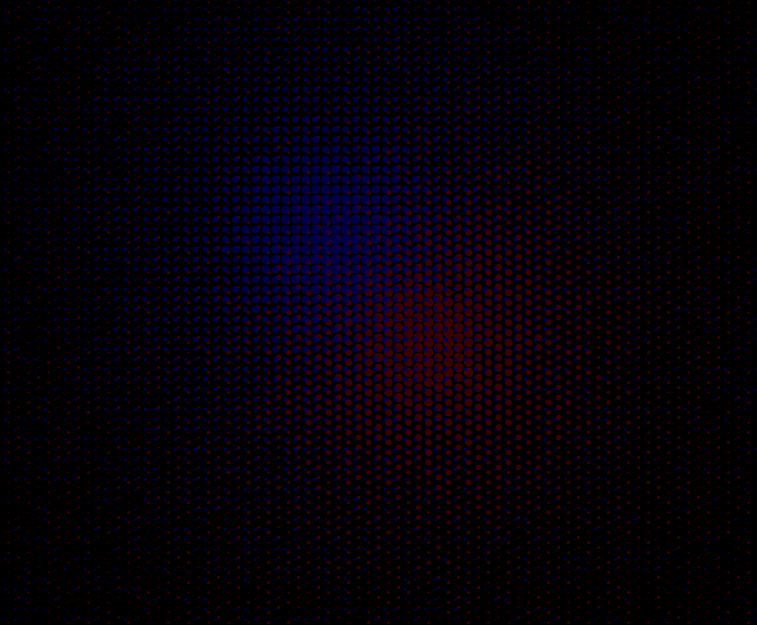 Playing around with grids of colored dots